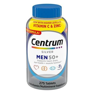 Silver Männer 50+ Multivitamin-Tabletten, 275 Tabletten, 1 Einheit