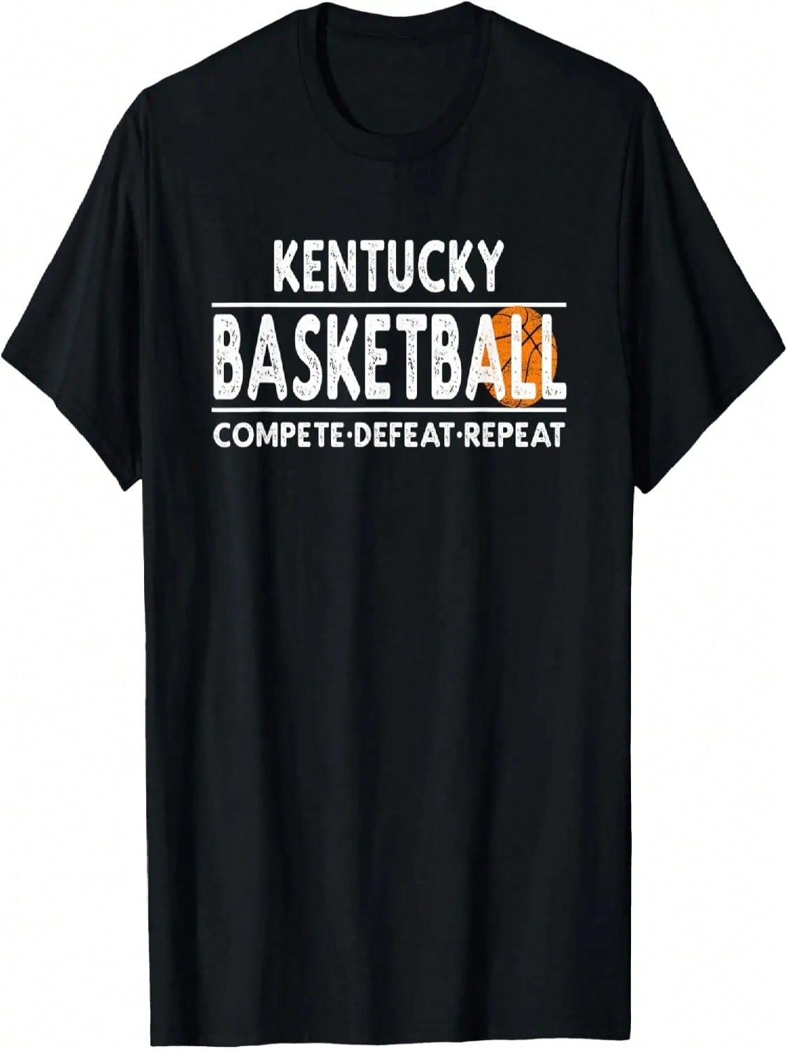Kentucky Basketball - Compete Defeat Repeat T-Shirt S разноцветный