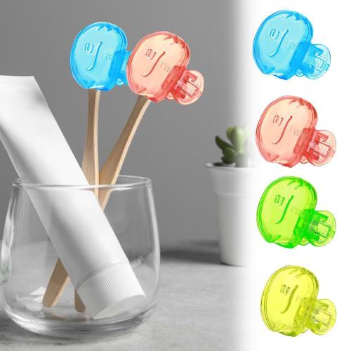 Mdikawe Toothbrush Protective Covers, Toothbrush Cover Caps - Toothbrush Cover Toothbrush Cover Cap Case, 4-Pack Portable Cove, Hygiene Solution Cove