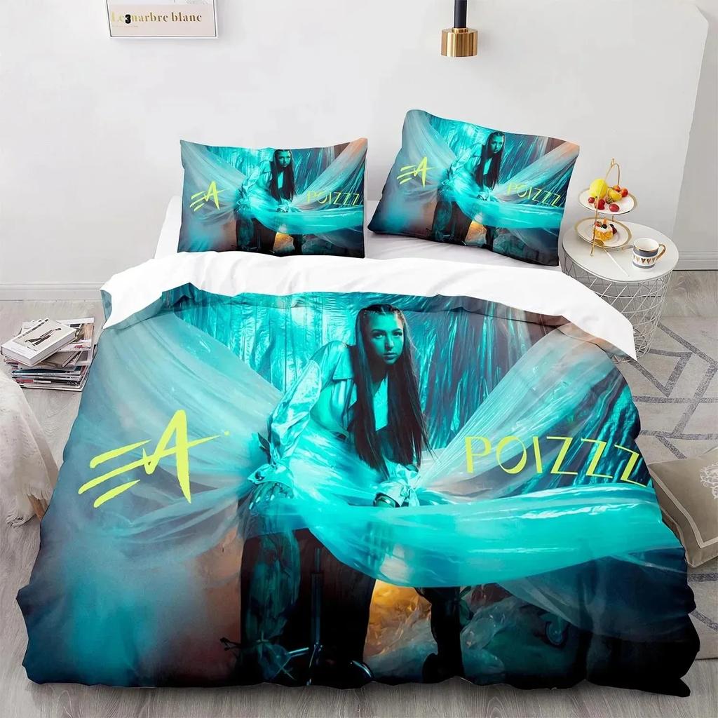 3D Printed Eva Queen Bedding Set Pillowcase Duvet Cover Double Twin Full Queen King Adult Kids Bedclothes Quilt Cover