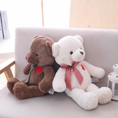 1ks 50cm Krásny plyšový medvedík pre dievčatá Plyšové zviera Medvedík so srdiečkom Kawaii Narodeninový darček Hračky pre deti Detský darček