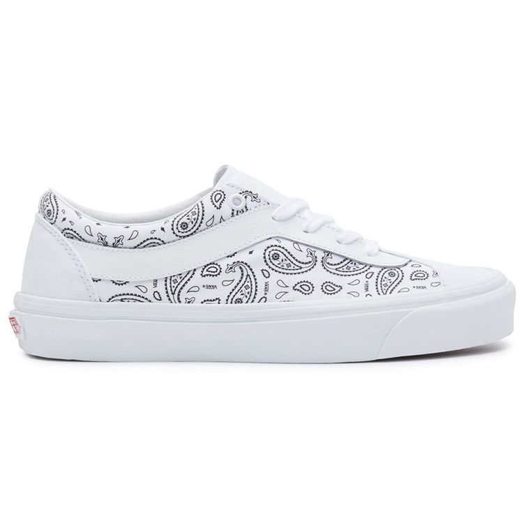 Vans Bold Ni Paisley Unisex Sneakers White Black VN0A3WLP42M