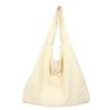 Tote bag women's large-capacity new versatile shoulder bag lazy wind bubble cloth college student class bag