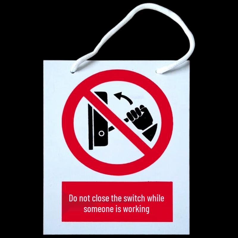 SanKeSong PVC Electrical Safety Warning Sign
