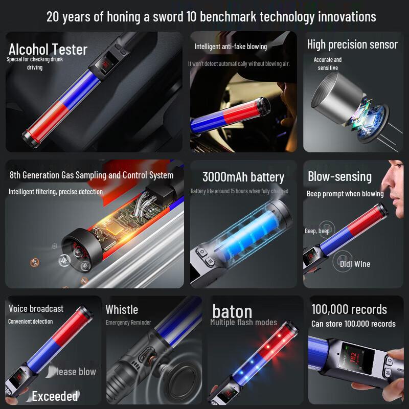 ZhaoWei Alcohol Breathalyzer