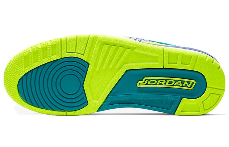 Jordan Legacy 312 Low Ultramarine Neon Yellow Aquamarine CD7069-103