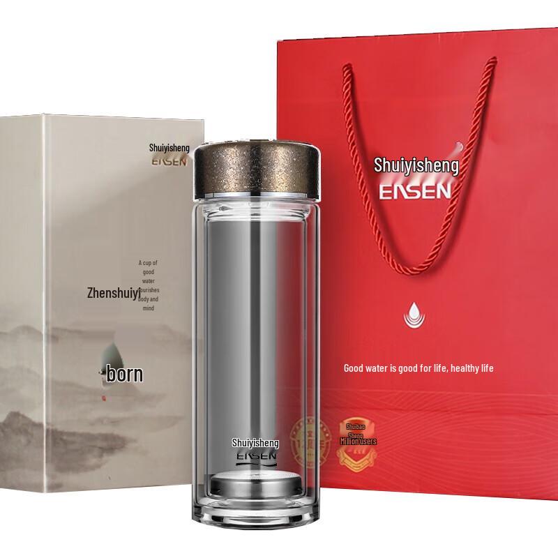 Shui Yisheng G810 Double-Layer Glass Tea Infuser Cup