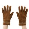 LOGOS Navajo Leather Gloves, Size M, 81090951, for Camping, Outdoors, and BBQ