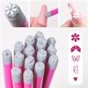 Butterfly Flower DIY Nail Print Pen Transfer Tool 4-piece Set Nail Seal Pen Set, Flower Butterfly Pattern Nail Transfer Printing Tool
