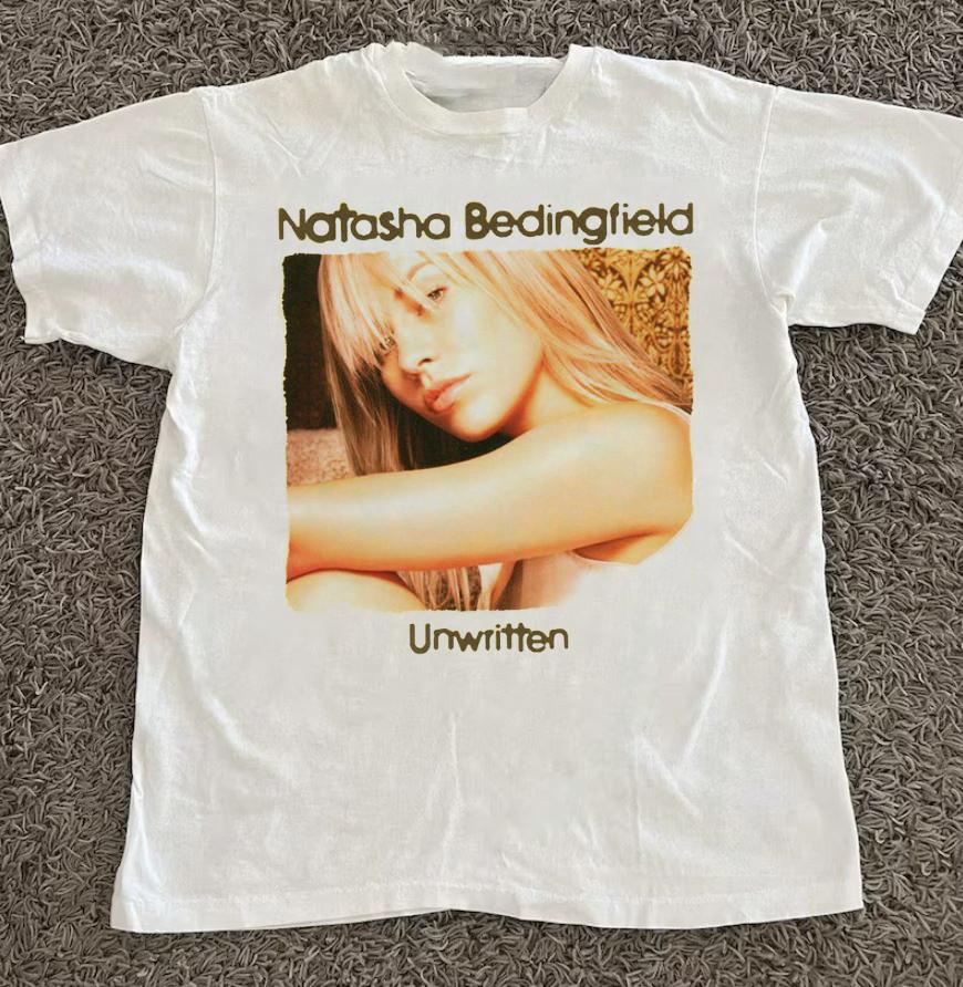 Natasha Bedingfield Unwritten Album Short Sleeve T-Shirt All Size S To 5XL Unisex T-Shirt L