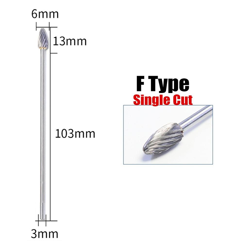 Burr Tungsten Rotary Burrs Carbide Engraving Deburring And Reaming