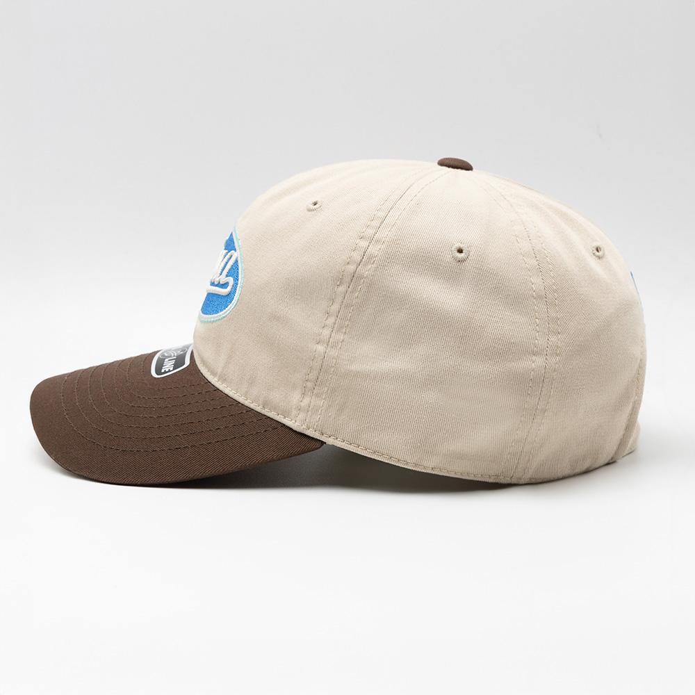 Wieoldeuwoldeu Circle Logo Wappen Ball Cap Beige