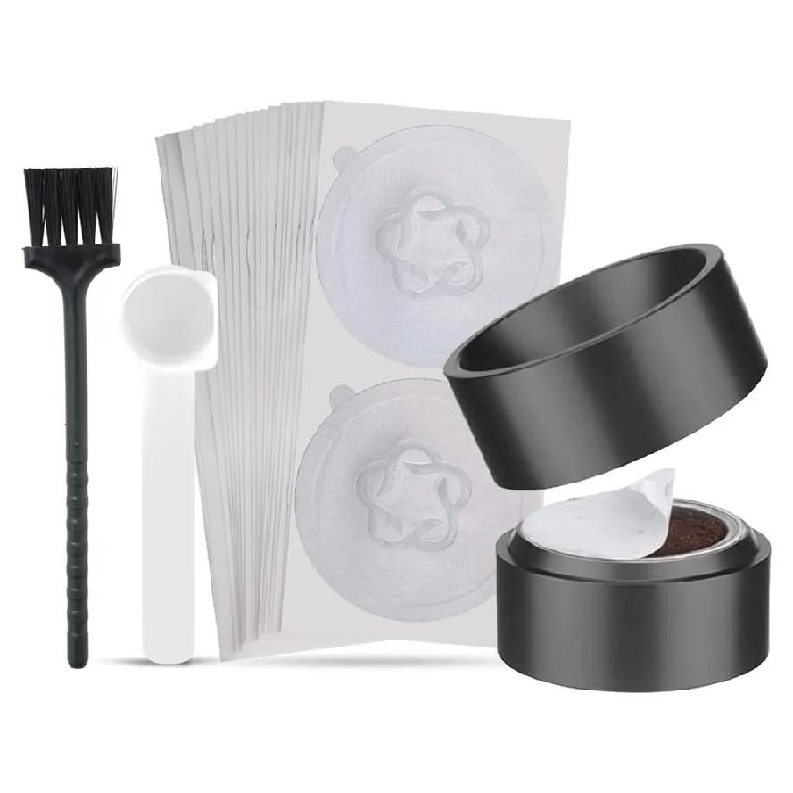 Reusable Vertuo Capsule Supplement Kit for Vertuo Line Capsules with 100 aluminum foil seals For reusable Vertuo Pod