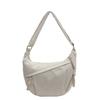 Simple casual and lightweight dumpling bag female large-capacity student class shoulder bag commuter messenger cloth bag
