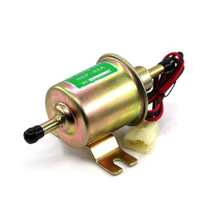 HEP-02A Düşük Basınçlı Evrensel Dizel Benzinli Elektrikli Yakıt Pompası DC 12V 24V Araba Motosiklet TOYOTA Ford Yanmar NISSAN ATV
