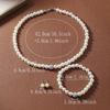 3PCS/set Elegant Imitation Pearl Jewelry Set Simple Pearl Bracelet  Creative Gift