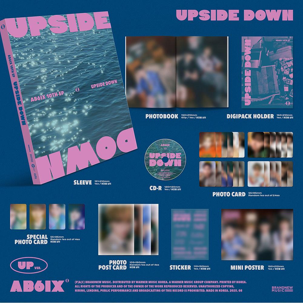 (Photobook Ver.) AB6IX [UPSIDE DOWN] 10th EP Album