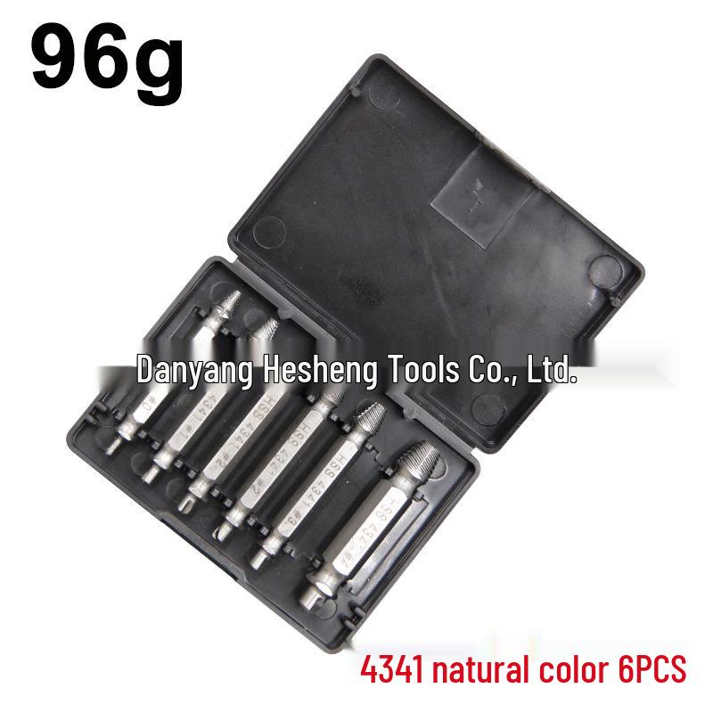 High-Speed Steel Double-Head Screw Extractor & S2 Screwdriver Set