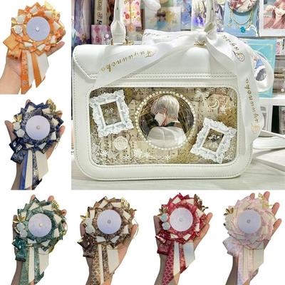 Cosplay Decorate Anime Badge Holder Lightweight Fill Ita Bags Decoration Tray  JK Accessories