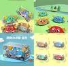Unique Abs Material Double-turning Crawling Escape Crab Toy For Children