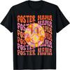 Foster Mom Life Groovy Adoption Day Funny Foster Family Crew T-Shirt
