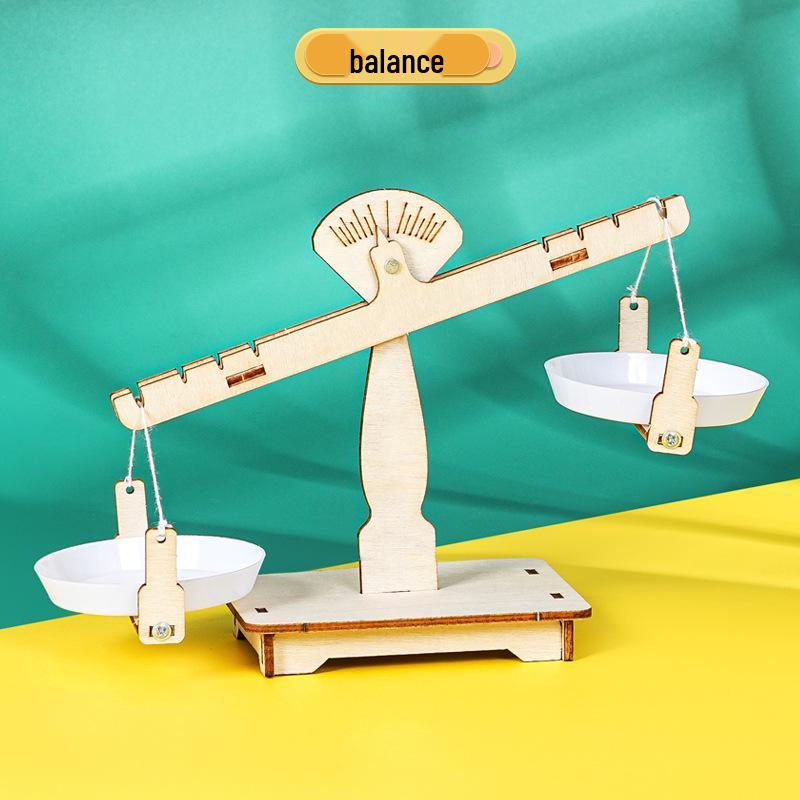 DIY Balance Scale Kit for Kids - STEAM Science Experiment and Fun Invention Materials