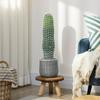 Artificial Cactus, 66 Cm, Decorative Plant with Pot, Indoor Decoration, Green