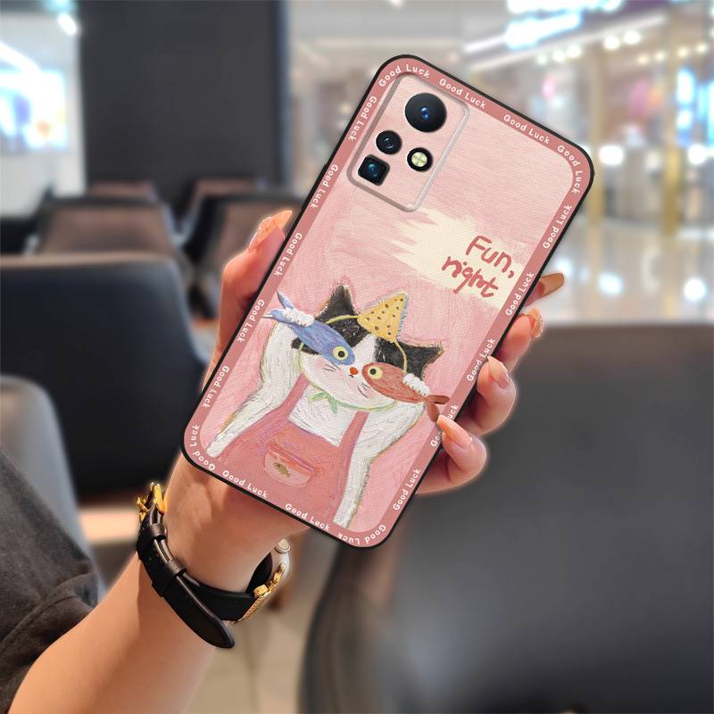 Cartoon Shockproof Phone Case For Infinix Zero X/X Pro/X6811/X6811B Anti-dust Phone Pouch Cute Waterproof Protective TPU