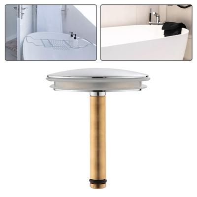 Badezimmer Abflussstopfen 44mm Höhenverstellbar Messing Wanne Waschbecken Ablauf