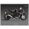 1/12 BMW S1000RR HP4 Race Alloy Top Luxury Sports Motorcycle Model Diecast Metal Road Racing Motorcycle Model Sound Light Kids Gifts