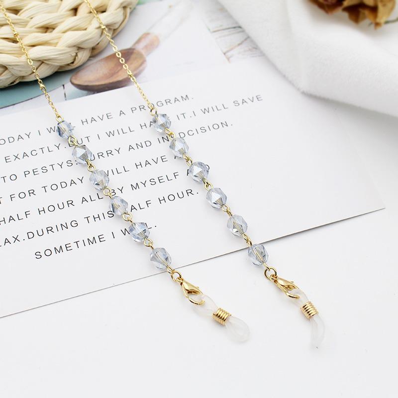 High-End Women's Fashion Sunglasses and Mask Chain Lanyard – European & American Style