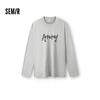 Semir Men's Hand-painted Letter Long Sleeve T-shirt