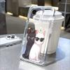 Cool Black and White Cats Transparent Soft TPU Phone Case for Xiaomi Redmi Note 14 13 12 11 10 9 Pro Plus 4G 5G Soft Cover