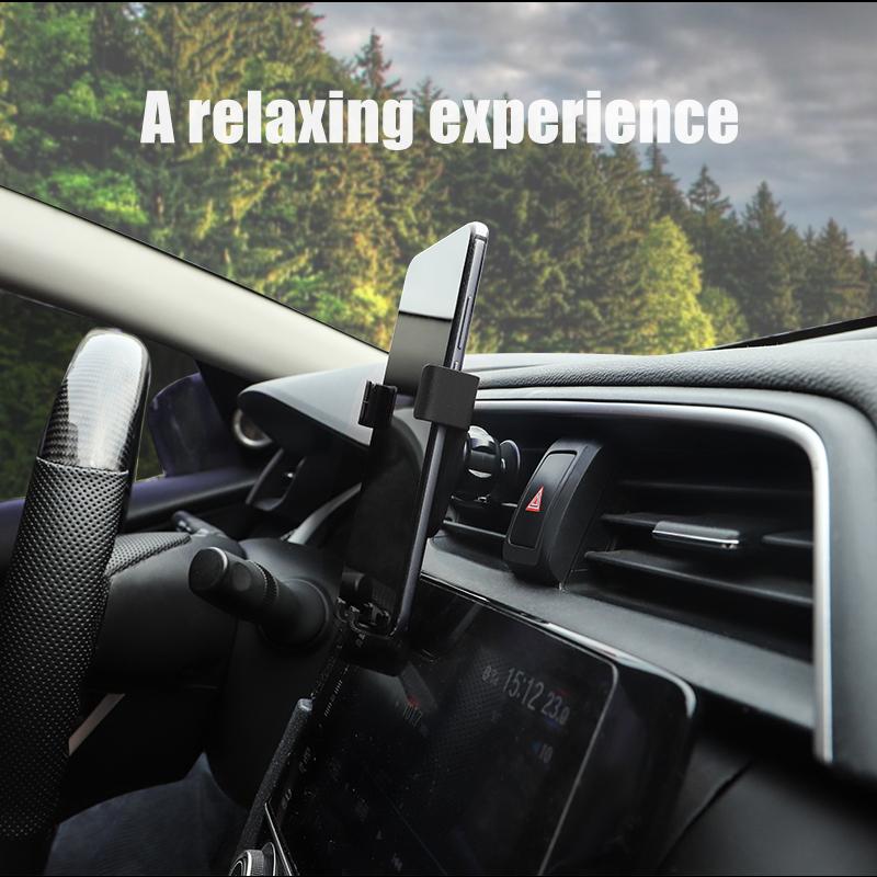 1Pcs Car Phone Holder Gravity Sensing Air Vent Stand Accessories For Citroen C1 DS3 C2 C3 Vts C4 Saxo C4L C5 C6 C8 Xsara C3-XR