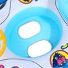 Creative Cartoon Racing Car Swimming Float for Toddlers - Thickened Infant Seat with Steering Wheel
