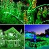 8 Lighting Modes Solar LED Light String Waterproof Outdoor Fairy Lights  Christmas Decoration