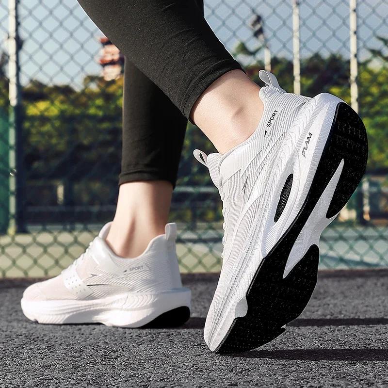 Sneakers Herren Mesh Atmungsaktiv Lässige Herrenschuhe Unisex Leicht Weich Dicke Sohle Loch Paarschuhe Sportsneakers Damenschuhe