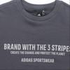adidas Sweatshirts Men's Gray Crew Neck Moderate Regular HZ7018