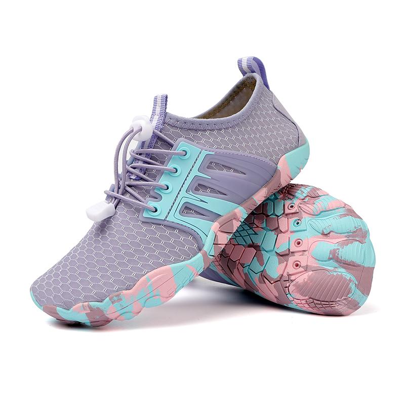 Lightweight Non-slip Wading Shoes Men Women Quick Dry Breathable Aqua Sneakers Elastic Soft Sole Beach Water Sports Shoes