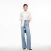 Veromoda Women's Rhinestone Pocket Straight-Leg Jeans