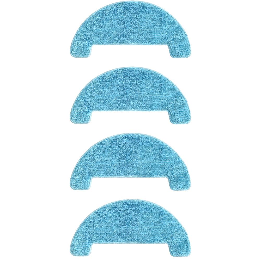 4 10 Pcs Cleaning Cloth Cleaning Tools E20 E30 Replacement Robotic Vacuum Cleaner E31 EC30MQ Microfiber Mop Pad