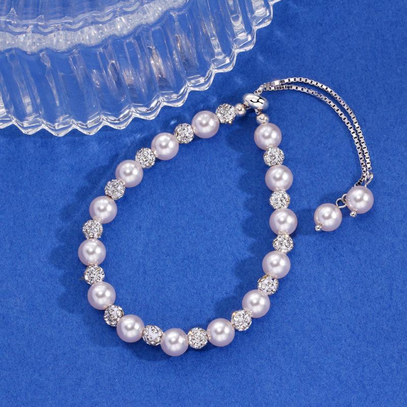 Manta Rose Pearl Bracelet Women's Niche Exquisite Retro Elegant Pearl Bracelet.
