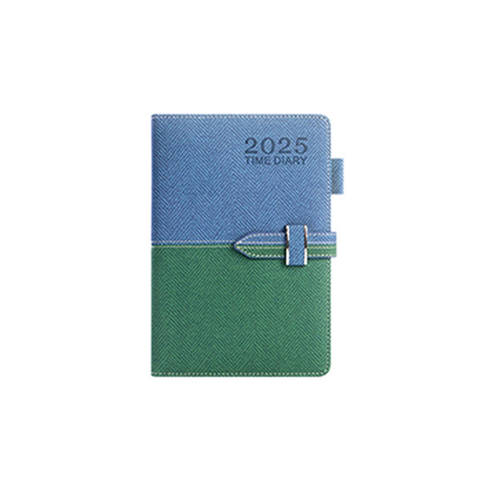 

Календарь 2025, 365-дневный планировщик, блокнот с ручным управлением для эффективного использования времени и ремешками One Size