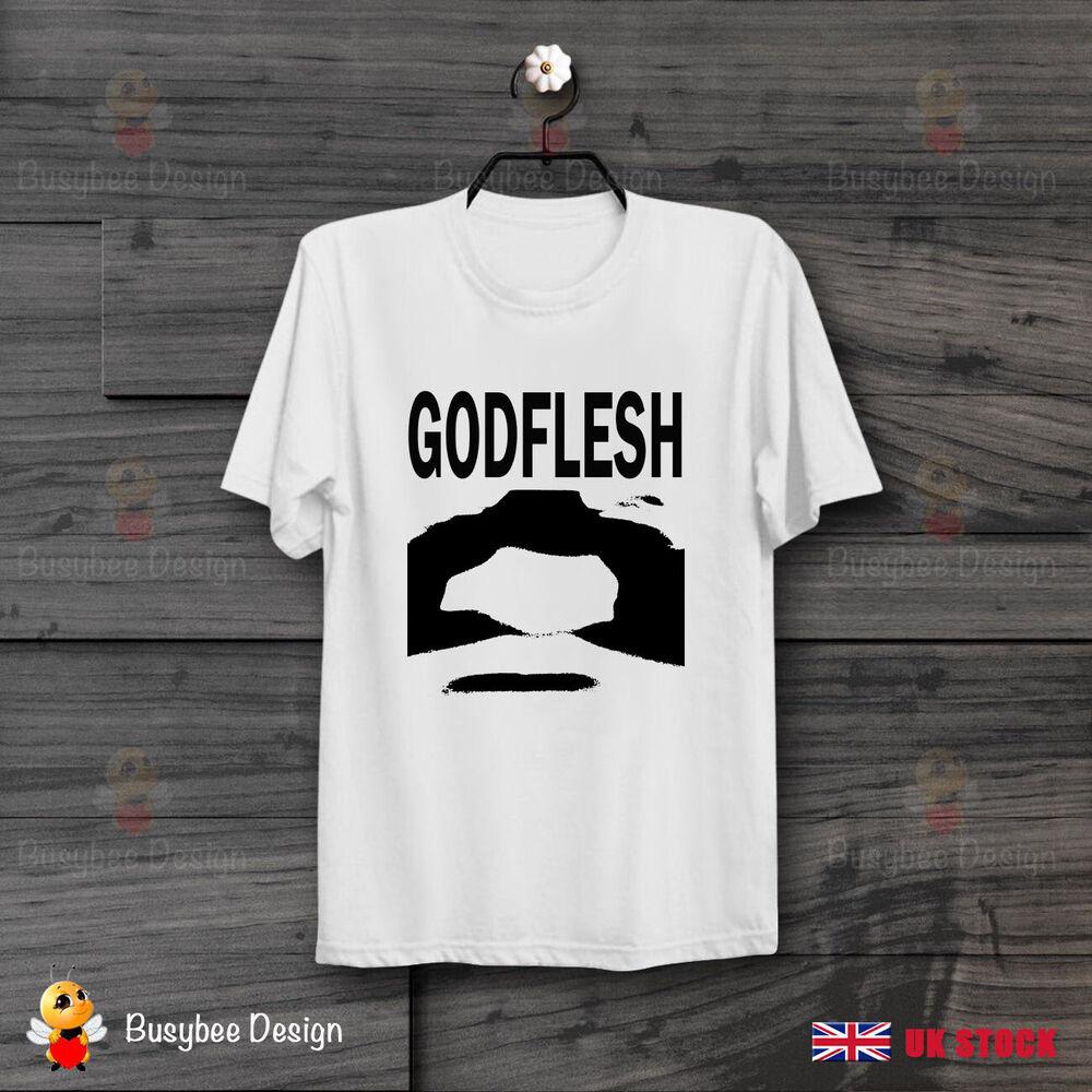 

Godflesh Аутентичная группа EP Обложка альбома Логотип Крутая Унисекс футболка B329 M