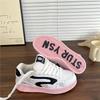 Girls Heart Black Pink Bread Shoes Women Ins Spring New Board Shoes Versatile Casual