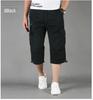 Locker geschnittener verkürzter Overall mit mehreren Taschen für Herren: Leichte, mittellange Outdoor-Freizeitshorts