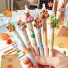 0.5mm Writing Pencils School Office Cartoon Pencils New Capybara Mechanical Pencil