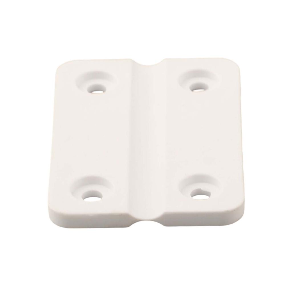 4pcs Replacement Hinges For Igloo Cooler Box White Plastic Hinges With Screws For Colemans Coolers Hinges Kit With Screws