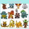 Character 4cm Anime Action Toy Figure Model Charmander Bulbasaur Cubone