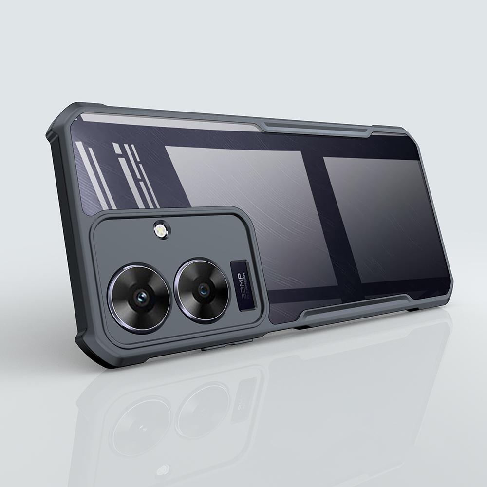 

XUNDD For Realme Note 60 Case Dropproof TPU+Acrylic Clear Back Phone Cover A